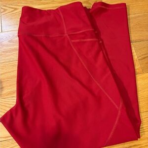 Red Old Navy Elevate Leggings